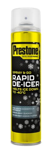 Prestone de-icer spray
