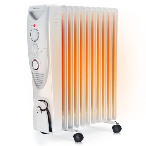 Pro Breeze 11-fin oil-filled radiator