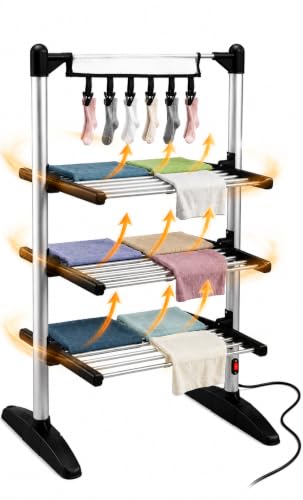 Duronic CA20 3-tier heated airer
